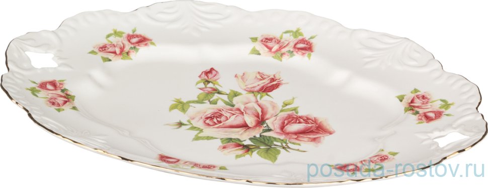 Блюдо 35 х 26 х 3 см овальное "жаклин" / 186454