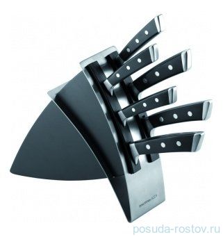 Набор кухонных ножей 6 предметов на подставке 36 х 28 см &quot;Tescoma /AZZA&quot; / 141353