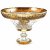 Конфетница 25,5 см н/н "Max Crystal /Золото b" / 166183