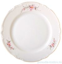 Набор тарелок 19 см 6 шт &quot;Констанция /Бледно-розовый цветок&quot; / 051285
