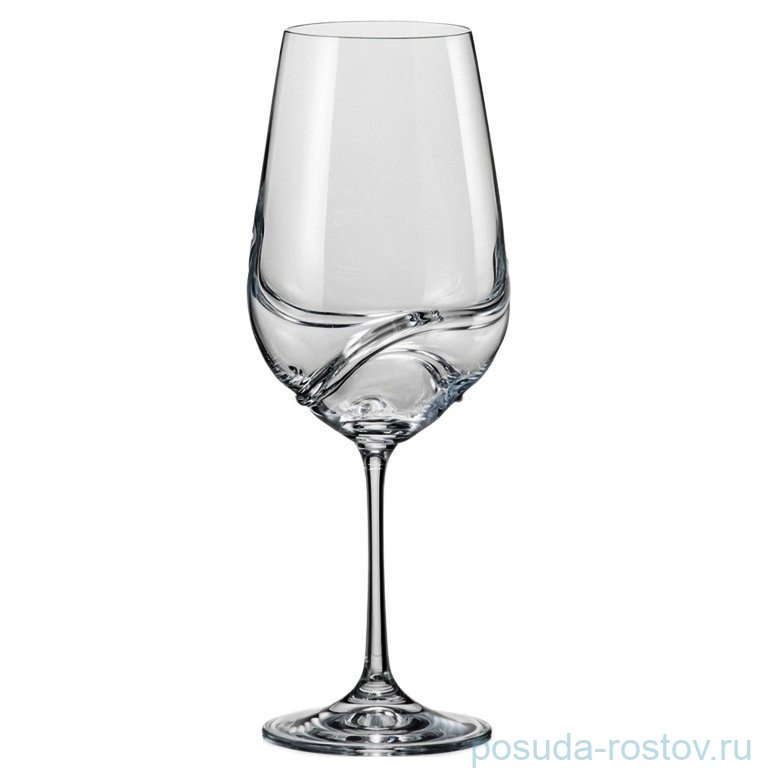 Бокалы для красного вина 550 мл 2 шт "Турбуленция /Без декора" / 034705