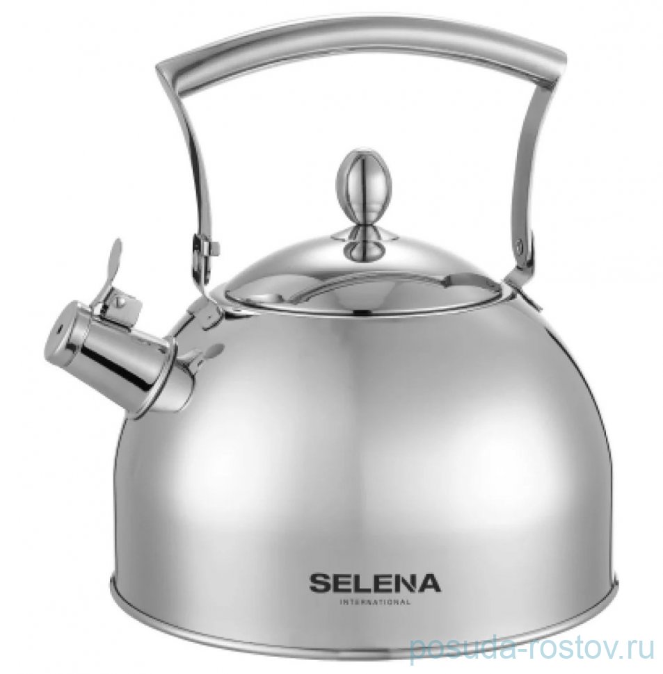 Чайник 4 л со свистком глянец "Prestigio" / 369342