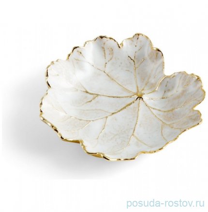 Блюдо декоративное 10 см Лист &quot;Geranium&quot; / 374239