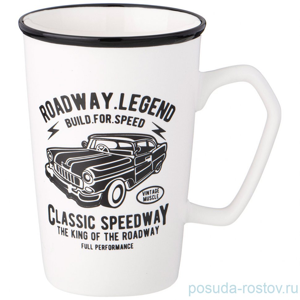 Кружка 420 мл "Mens club" / 337370