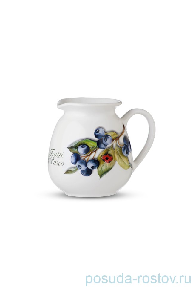 Молочник 400 мл "Artigianato ceramico /Лесные ягоды" / 243575
