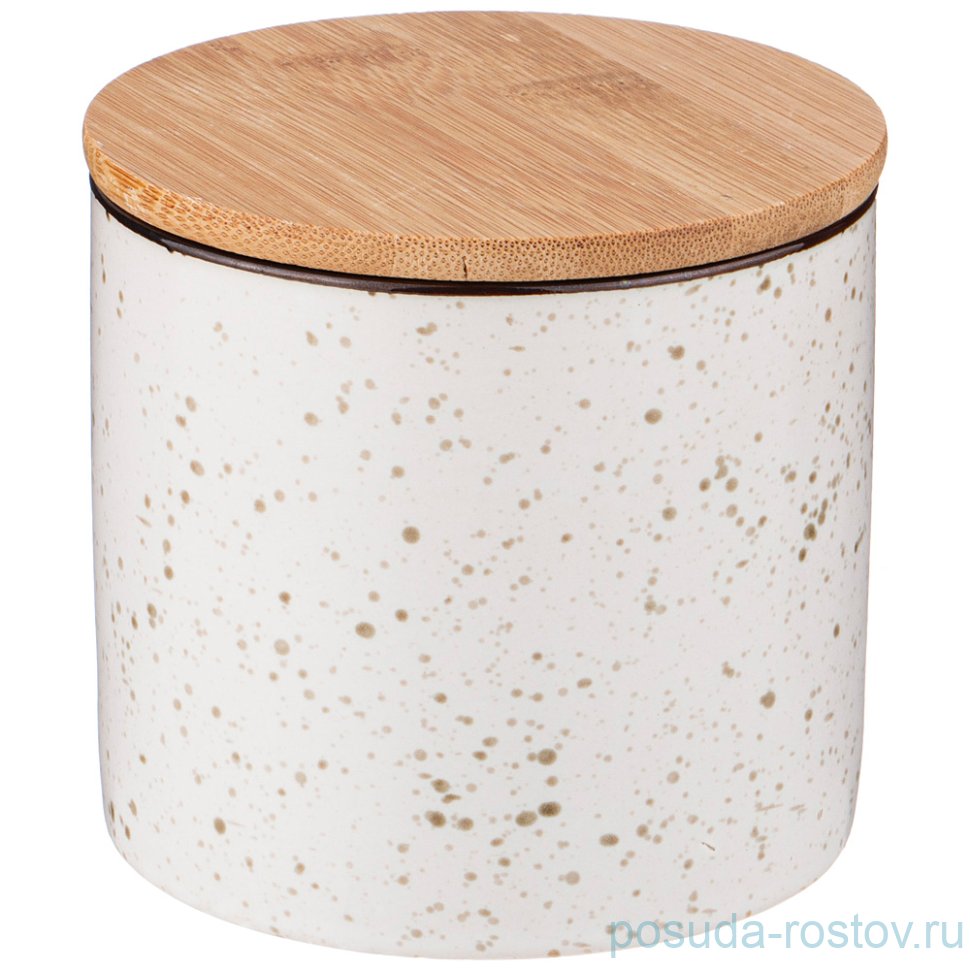 Банка для сыпучих продуктов 500 мл 10 х 10 см "Cosmos /Белый" / 252282