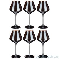 Бокалы для белого вина 550 мл 6 шт &quot;Горький шоколад&quot;  / 274004