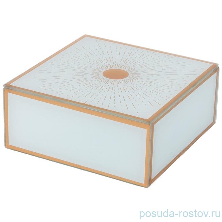 Шкатулка 15 х 15 х 7 см "Glamour chic" / 347229