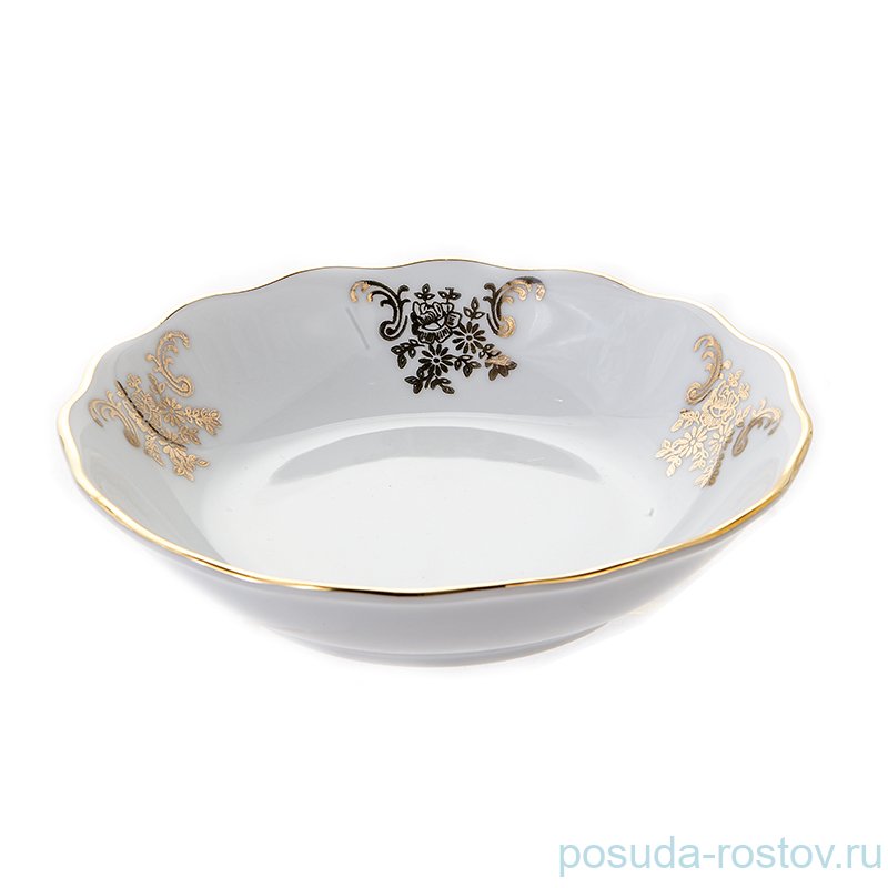 Салатник 13 см "Аляска /Золотой узор /2027" / 153966