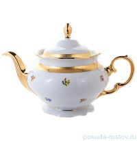 Заварочный чайник 1,15 л &quot;Аляска /Золотая лента /Мелкие цветы /3052&quot; / 157087