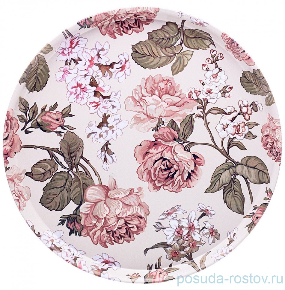 Поднос 33 х 2,1 см сервировочный "Глория" / 234922 Поднос 33 х 2,1 см сервировочный "Глория" / 234922