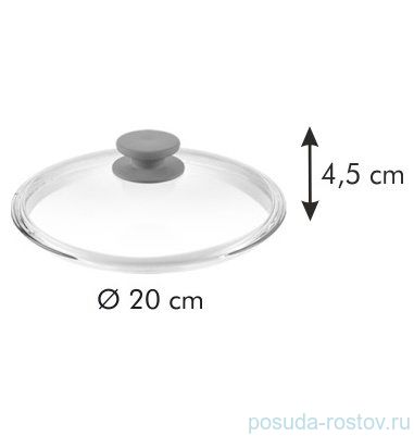 Крышка 24 см для использования в духовке &quot;Tescoma /UNICOVER&quot; / 141724