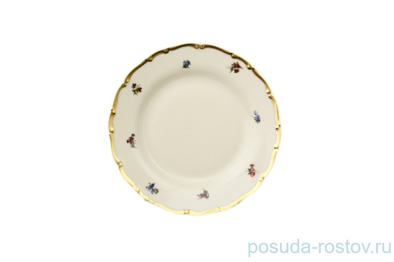 Набор тарелок 19 см 6 шт Bohemia Porcelan Moritz Zdekauer 1810 s.r.o. "Анжелика 852 /Мелкие цветы" / 046013 Набор тарелок 19 см 6 шт Bohemia Porcelan Moritz Zdekauer 1810 s.r.o. "Анжелика 852 /Мелкие цветы" / 046013