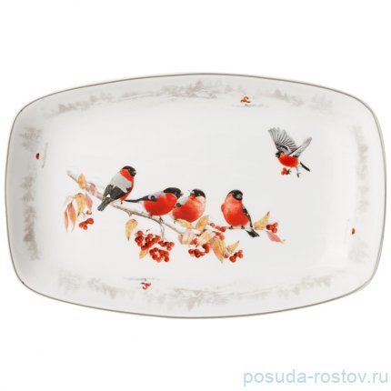 Блюдо 25 х 16 х 3 см прямоугольное &quot;Лесная сказка&quot; / 336107