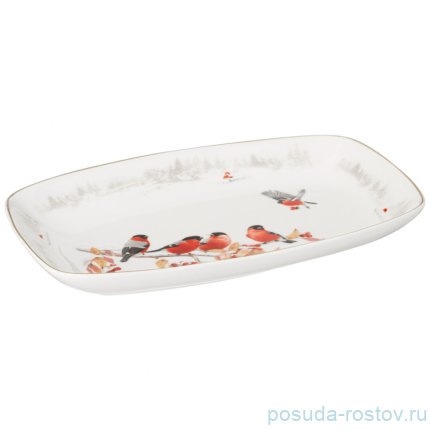 Блюдо 25 х 16 х 3 см прямоугольное &quot;Лесная сказка&quot; / 336107
