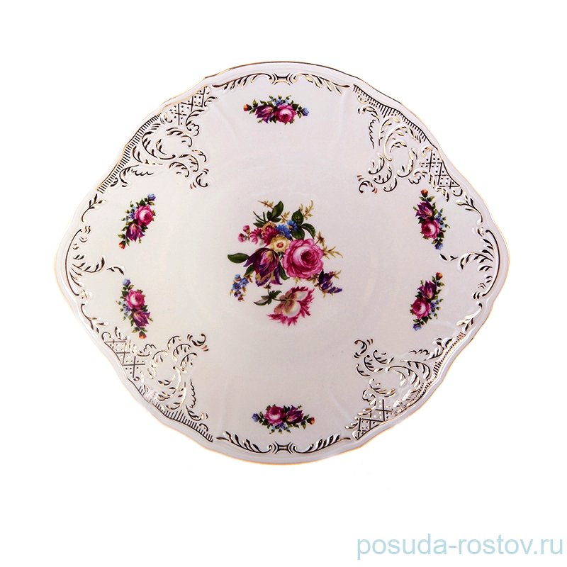 Пирожковая тарелка 27 см "Бернадотт /Полевой букет /СК" / 125754