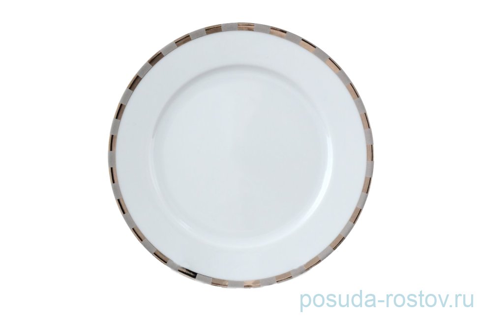 Тарелка 17 см 1 шт "Опал /Платиновые пластинки" / 153773 Тарелка 17 см 1 шт "Опал /Платиновые пластинки" / 153773