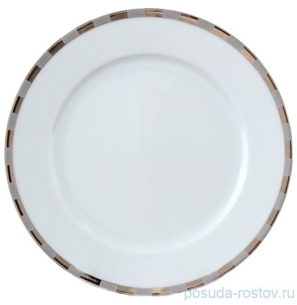Тарелка 17 см 1 шт &quot;Опал /Платиновые пластинки&quot; / 153773