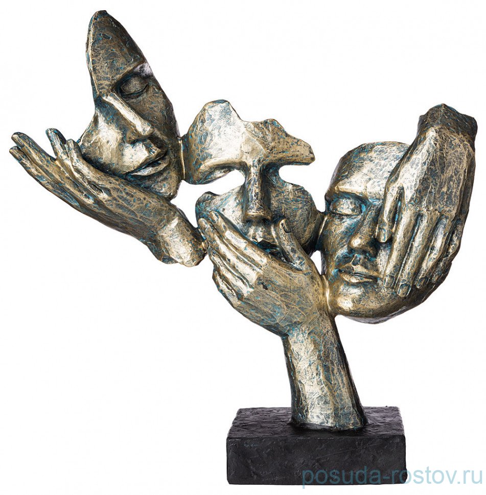 Статуэтка 30,5 х 9 х 34 см "Фьюжн /Не вижу, не слышу, не скажу" / 251987