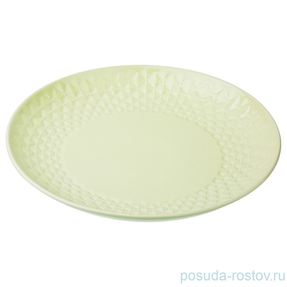Блюдо 30 см круглое "времена года /салатовое" / 186327