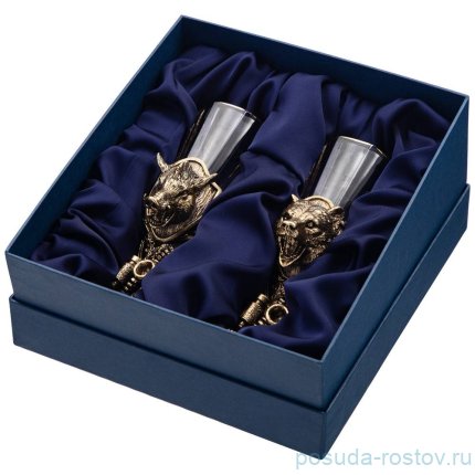 Рюмки 50 мл 2 шт &quot;Трофейный Россия /Медведь/Кабан&quot; / 274833