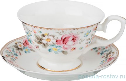 Набор чайных пар 200 мл 6 шт &quot;мадемуазель кики&quot; / 192027