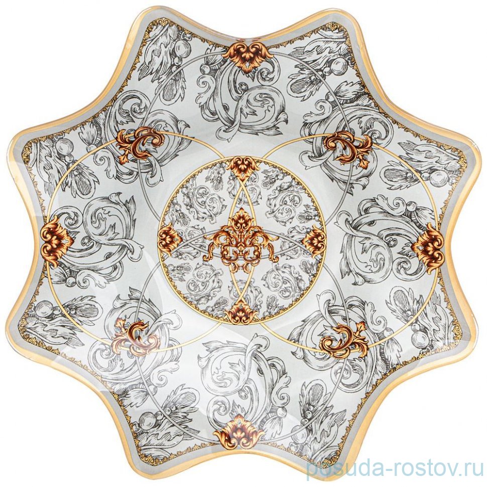 Салатник 29 х 29 х 5,3 см "Monogram" (4шт.) / 346362