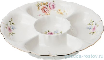 Менажница 30 см 5-ти секционная &quot;Валерия&quot;  / 192566