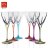 Бокалы для красного вина 250 мл 6 шт &quot;Фьюжн /разноцветные ножки&quot; / 117025