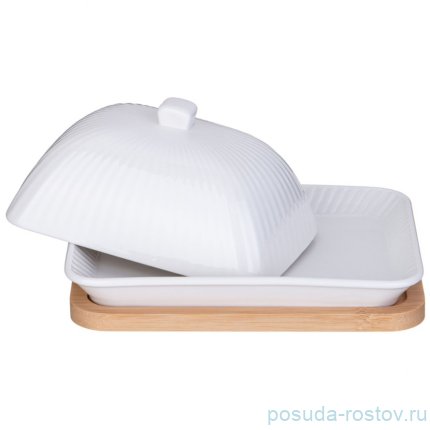 Масленка на деревянной подставке &quot;Native&quot; / 350123