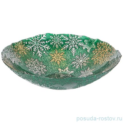 Блюдо 31 см круглое глубокое &quot;Celebration green&quot; / 332143