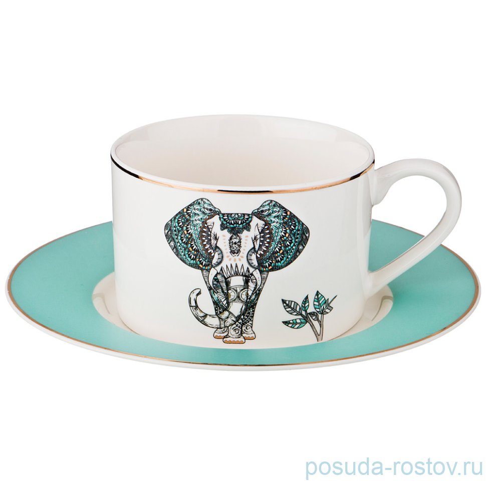Чайная пара 220 мл 1 шт "Слон" / 200240 Чайная пара 220 мл 1 шт "Слон" / 200240