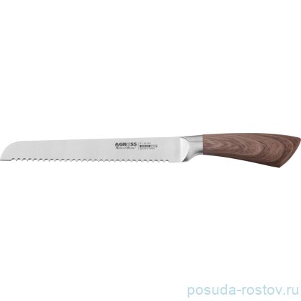 Нож для хлеба 20 см &quot;agness&quot; / 171061