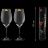 Бокалы для красного вина 540 мл 2 шт TUBUS &quot;Wintime /Без декора&quot; (h коробки 51 см) / 133121