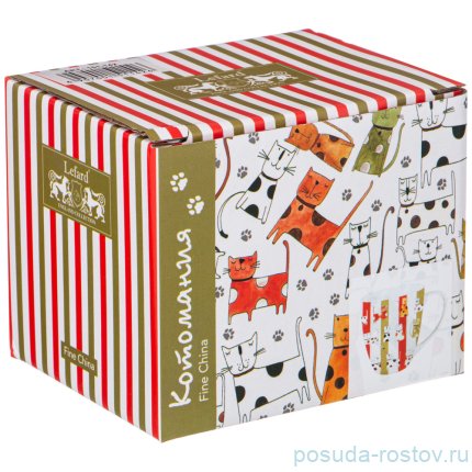 Кружка 380 мл &quot;кошки&quot; / 220531