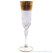 Бокалы для шампанского 180 мл 6 шт &quot;Timon /Адажио /Золото на красном&quot; / 156123