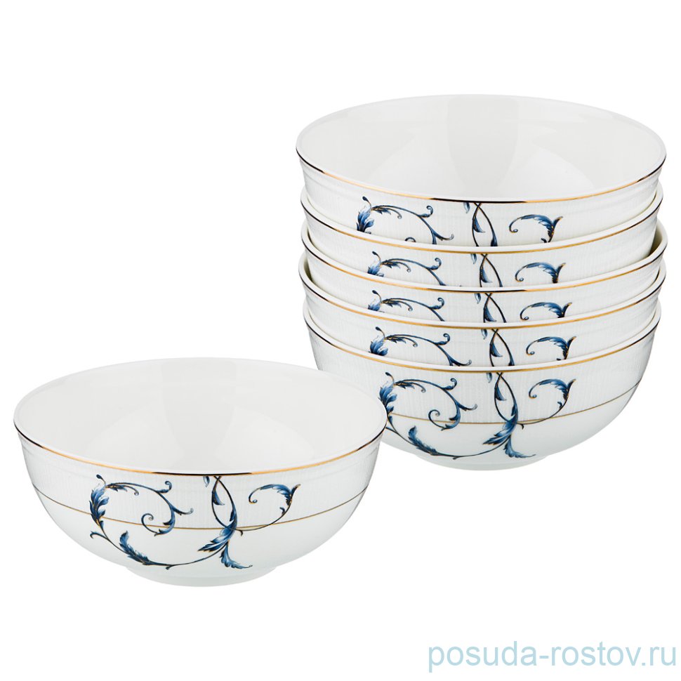 Набор салатников 15 см 6 шт "Адель" / 189271 Набор салатников 15 см 6 шт "Адель" / 189271