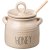 Банка для мёда 11 х 10,5 х 12,5 см 450 мл бежевая "crumpled" / 328863