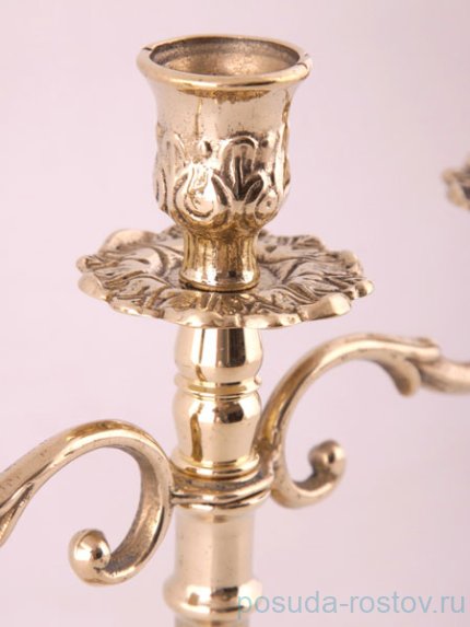 Подсвечник 3-х рожковый 24 см &quot;Stilars&quot;   / 198598