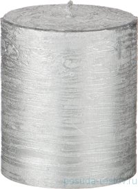 Свеча 8 х 7 см (серебрянная) / 202650