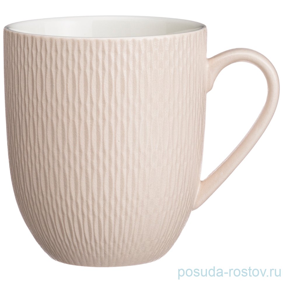 Кружка 480 мл "Crocus /Бежевая" / 235748 Кружка 480 мл "Crocus /Бежевая" / 235748