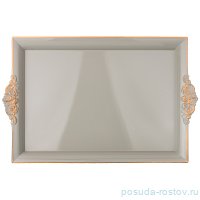 Поднос 39 х 29,6 х 3 см прямоугольный с ручками &quot;Старинный прованс&quot; / 197343