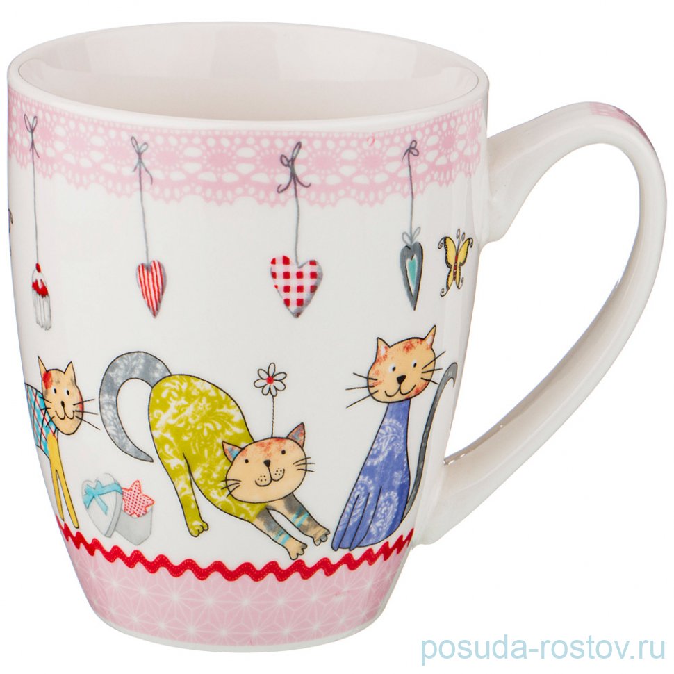Кружка 450 мл "Котики" / 213418