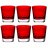 Стаканы для виски 290 мл 6 шт &quot;Dolomiti /Red&quot; / 234123
