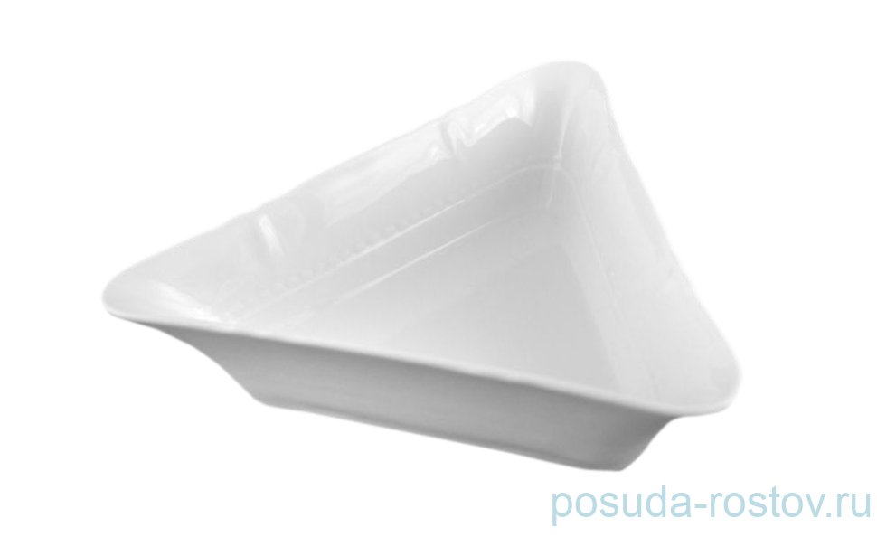 Салатник 17 см треугольный "Соната /Без декора" / 158038 Салатник 17 см треугольный "Соната /Без декора" / 158038