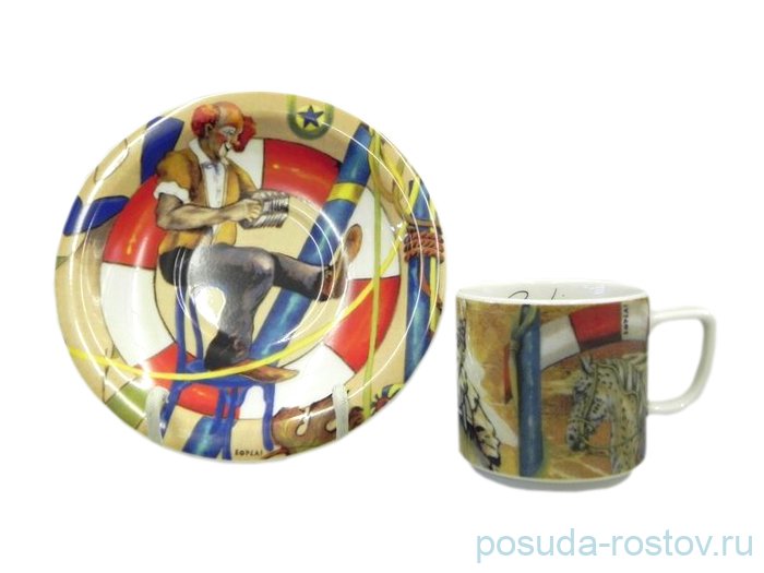 Чайная пара 200 мл 1 шт "Сабина /Шапито" / 158921 Чайная пара 200 мл 1 шт "Сабина /Шапито" / 158921