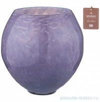 Ваза для цветов 21 см  шар &quot;art collection /violet&quot; / 290307