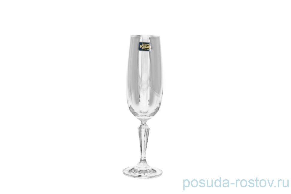 Бокалы для шампанского 180 мл 6 шт "Николь /Без декора" / 093746 Бокалы для шампанского 180 мл 6 шт "Николь /Без декора" / 093746