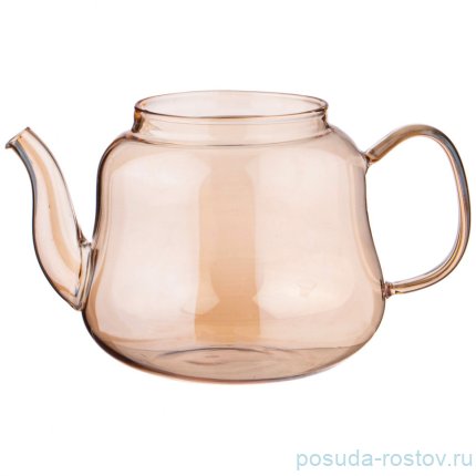 Набор чайников 630 мл/1,5 л янтарные Agness / 277243