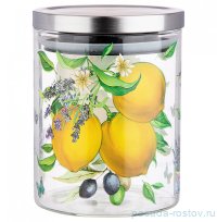 Банка для сыпучих продуктов 850 мл &quot;Прованс /Лимоны&quot; / 253564
